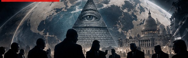 Investigative reporting concept: global influence and major institutions